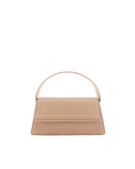 MARBLE HANDLE BAG - NUDE