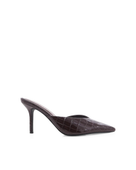 KAREY - DARK CACAO PATENT CROC
