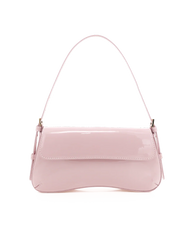 SABELLA SHOULDER BAG - BALLET PINK PATENT-GOLD