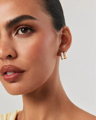 RIVER EARRINGS - GOLD-SILVER