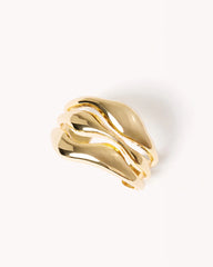 HOLLY BANGLE - GOLD PLATED 18K
