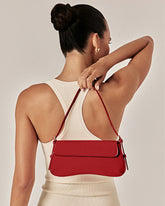 SABELLA SHOULDER BAG - CHILLI PATENT-GOLD