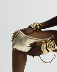 ROSABELLE SHOULDER BAG - GOLD METALLIC