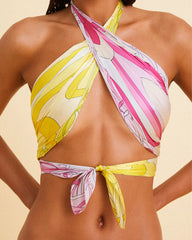 SOPHIA SILK SCARF - SOFT PINK