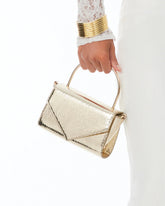ASTON HANDLE BAG - GOLD SCALE