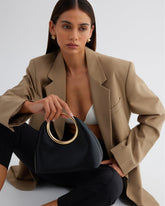 MONROE HANDLE BAG - BLACK