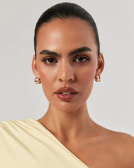 RIVER EARRINGS - GOLD-SILVER