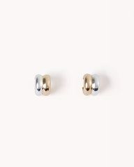 RIVER EARRINGS - GOLD-SILVER