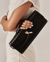 ALICE CLUTCH BAG - DARK CACAO