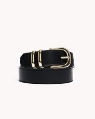AMANI BELT - BLACK-GOLD