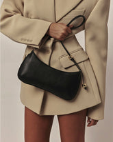 ROSABELLE SHOULDER BAG - BLACK
