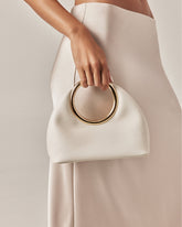 MONROE HANDLE BAG - BONE