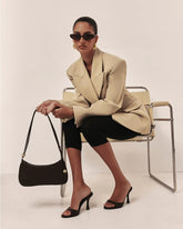 ROSABELLE SHOULDER BAG - CHOC