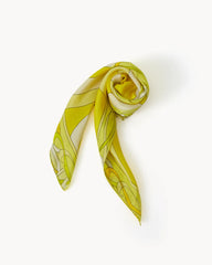 SOPHIA SILK SCARF - LIMONCELLO