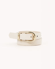 BELLA BELT - BONE-GOLD