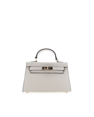 HARIETTE HANDLE BAG - BONE