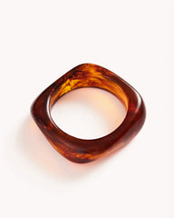 MIRA BANGLE - AMBER TORT