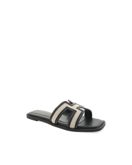 GORDY - WHEAT LINEN-BLACK