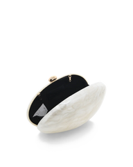 GENE CLUTCH BAG - IVORY