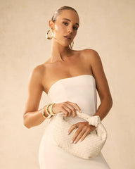 KERI HANDLE BAG - BONE
