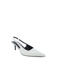 NAVEAH - WHITE PATENT CROC